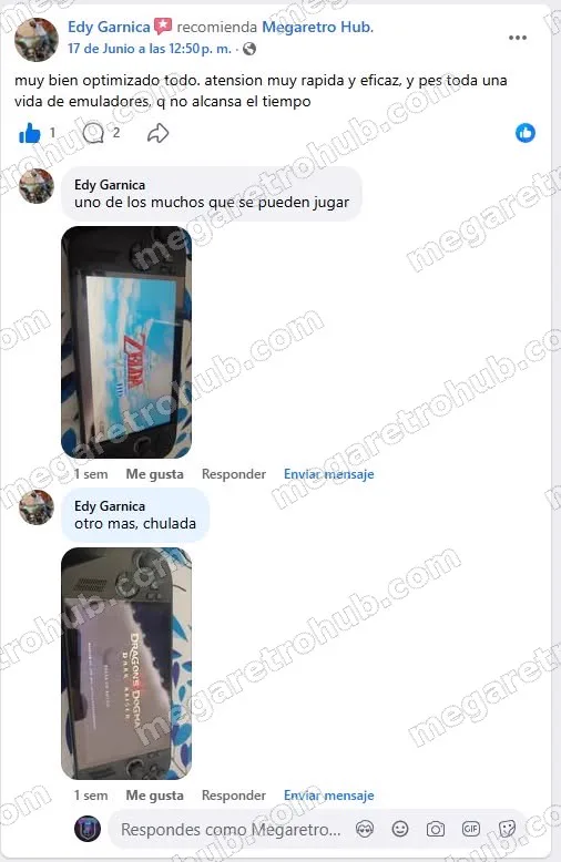 Reseña de Edy Garnica en Facebook